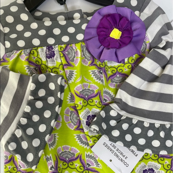 Counting Daisies 2piece set - Picture 2 of 7